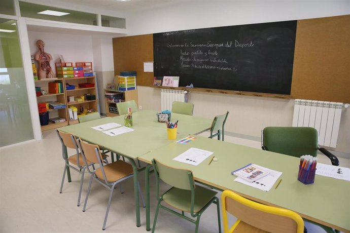 Archivo - Colegio, clase, aula, infantil, escolar