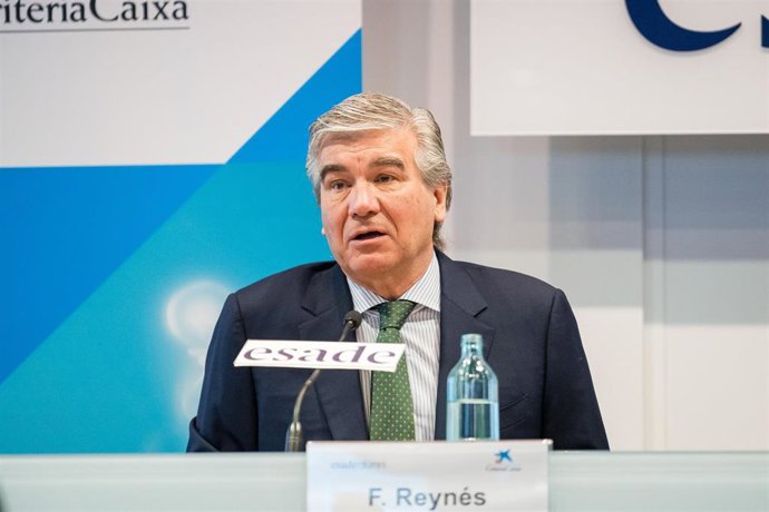 El presidente y consejero delegado de Naturgy, Francisco Reynés, analiza el sector energético español, en Esade Madrid, a 2 de marzo de 2023, en Madrid (España)