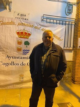 El portavoz de Ciudadanos (CS) en Cogollos de Guadix (Granada), Aurelio Peralta.