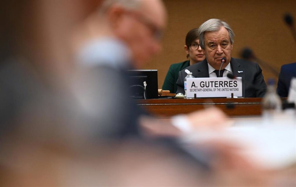 El secretario general de la ONU, António Guterres