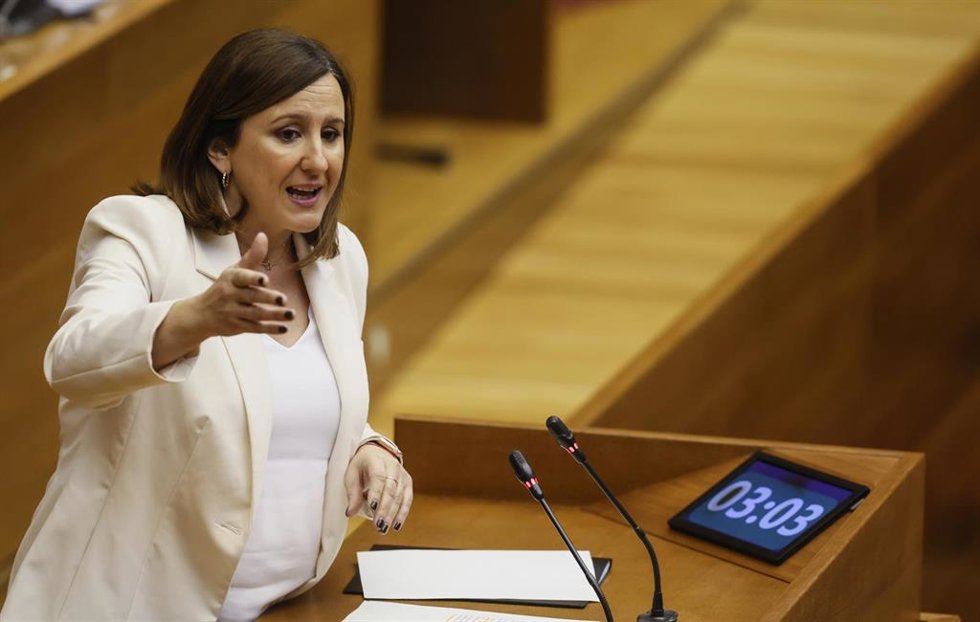 Archivo - La síndica del PP en Les Corts, María José Catalá.
