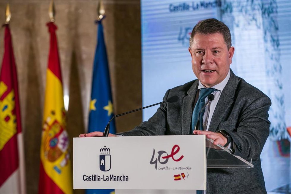 El presidente de Castilla-La Mancha, Emiliano García-Page
