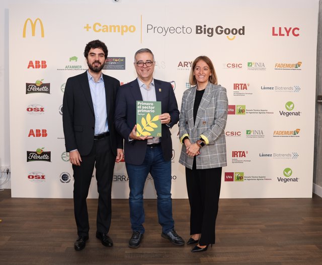 McDonald's presenta el libro blanco 'Primero el sector primario' de '+Campo'