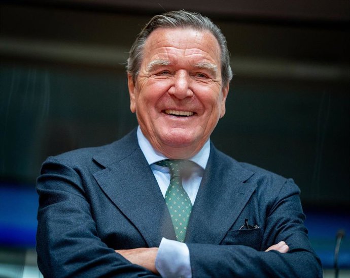 Archivo - El excanciller de Alemania Gerhard Schroeder