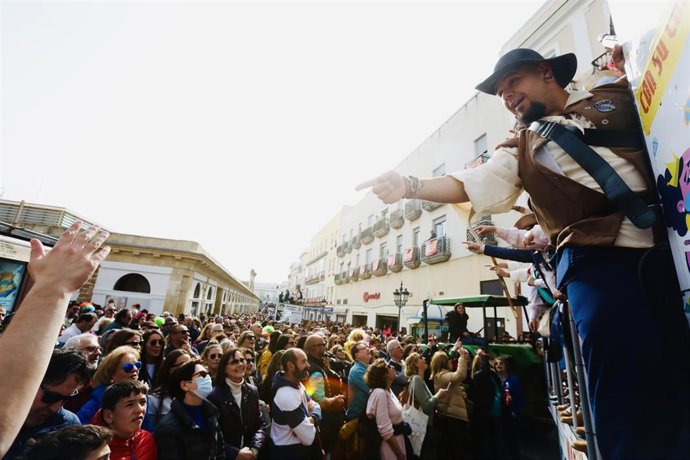 Primer domingo de carrusel de coros del carnaval de Cádiz 2023