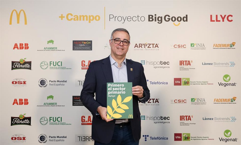 El presidente de McDonald's España, Luis Quintiliano