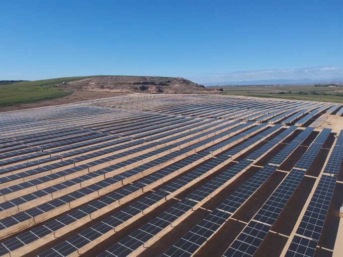 Archivo - Solaria ha conectado a la red con éxito el complejo fotovoltaico Cifuentes-Trillo, de 626 MW.