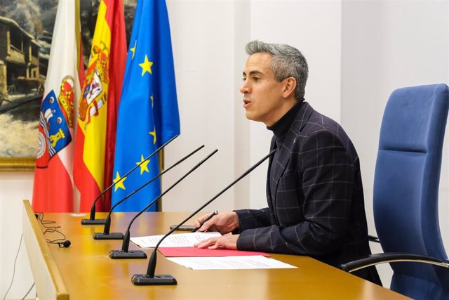 El vicepresidente de Cantabria, Pablo Zuloaga, informa de los acuerdos del Consejo de Gobierno