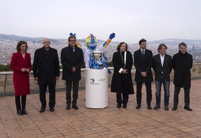 Presentación del Barcelona Open Banc Sabadell 2023 - 70 Trofeo Conde de Godó, en el Castell de Montjuc de Barcelona