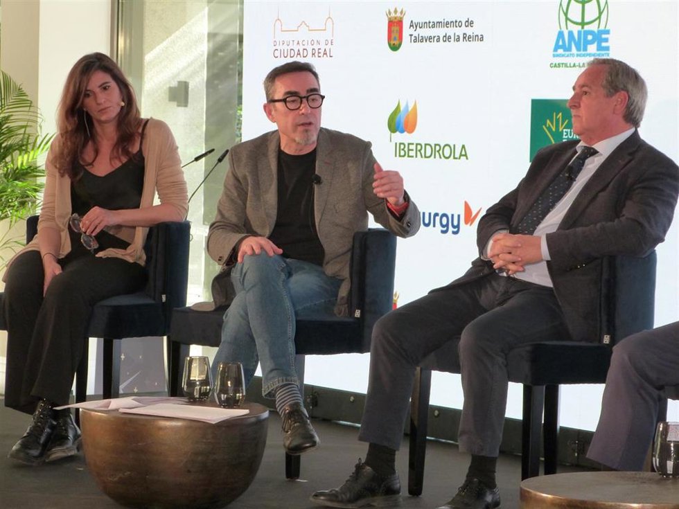 El secretario regional de CCOO, Paco de la Rosa, en el II Foro Económico Español de Castilla-La Mancha organizado por El Digital de Castilla-La Mancha.