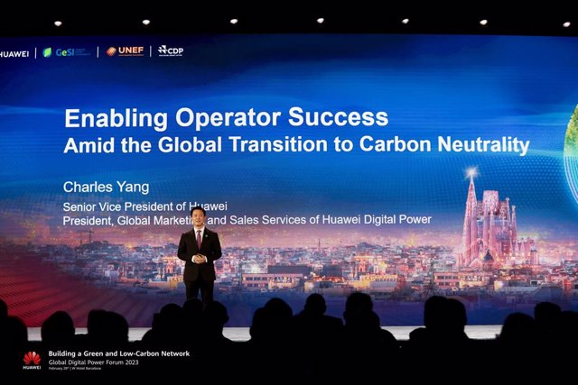 Charles Yang, President of Global Marketing and Sales Services of Huawei Digital Power