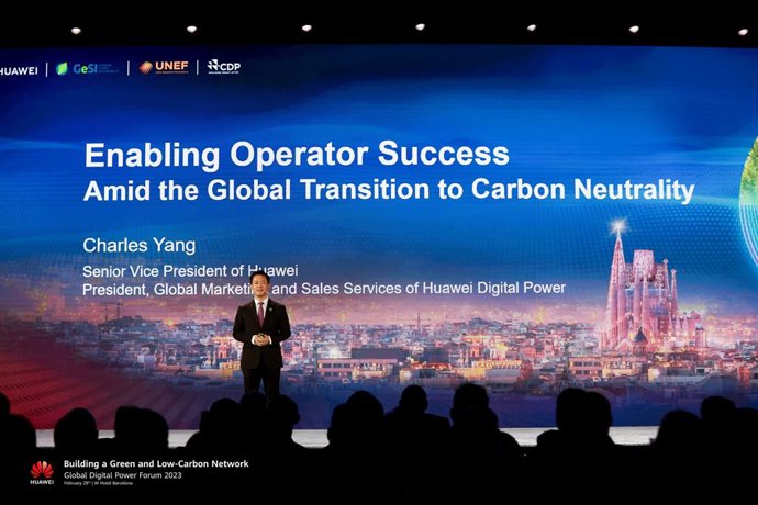 Charles Yang, President of Global Marketing and Sales Services of Huawei Digital Power