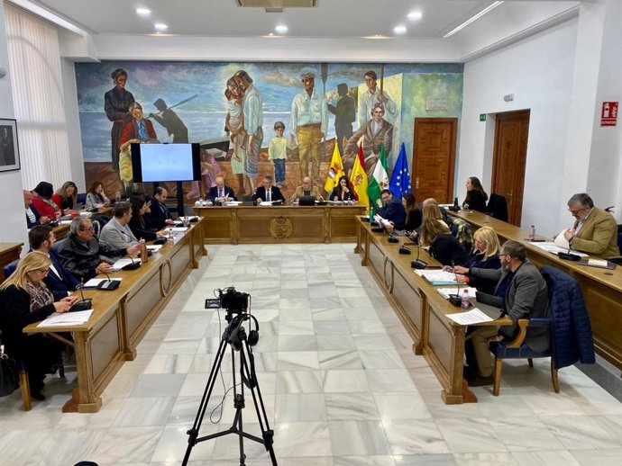 Pleno del Ayuntamiento de Rincón de la Victoria