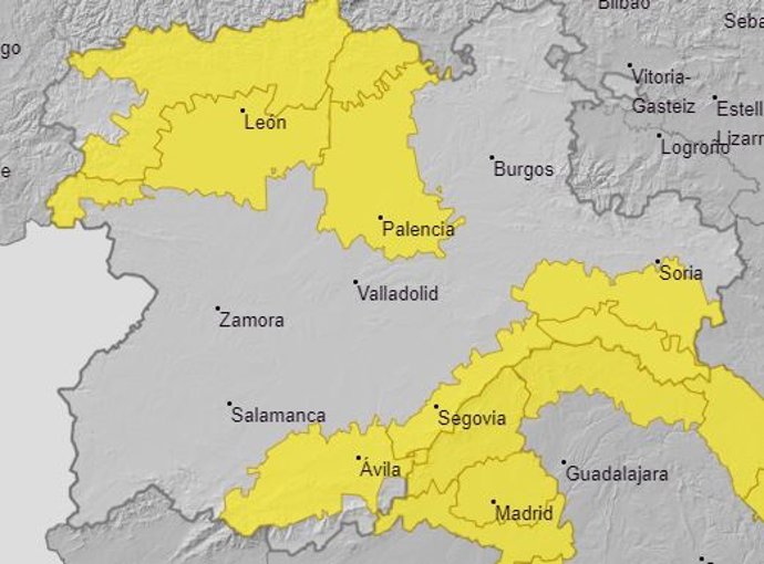 Avisos por temperaturas mínimas este viernes, 3 de marzo.