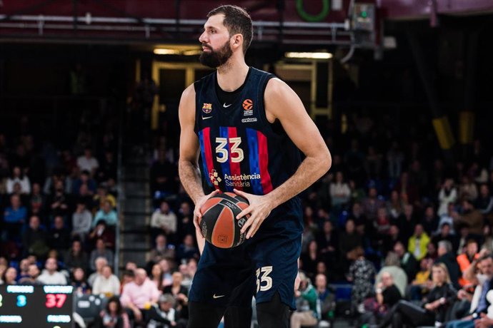 Nikola Mirotic, jugador del Barcelona.