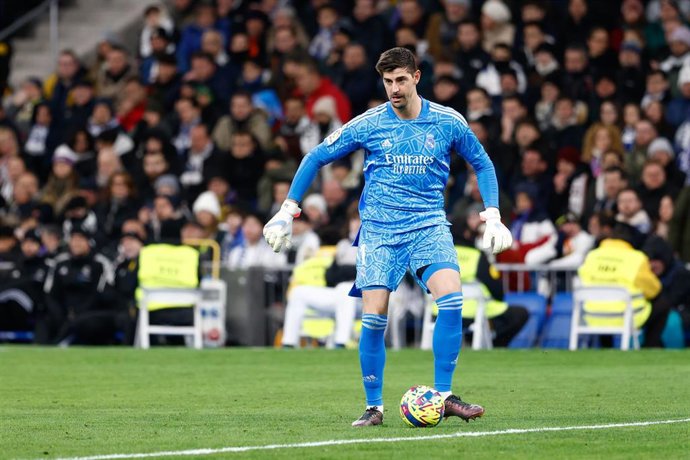 Archivo - Thibaut Courtois, jugador del Real Madrid.