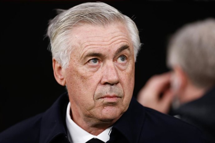 El entrenador del Real Madrid, Carlo Ancelotti.