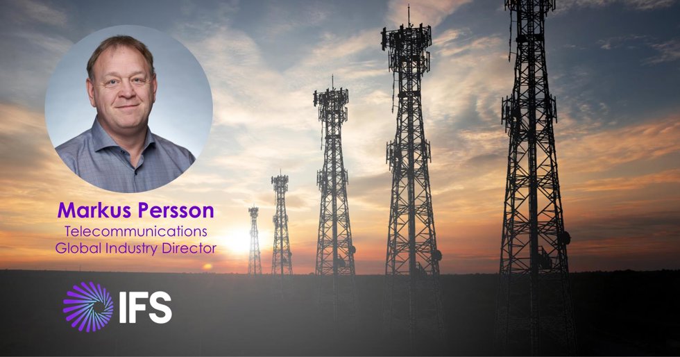 El director de IFS para el sector de las Telecomunicaciones, Markus Person