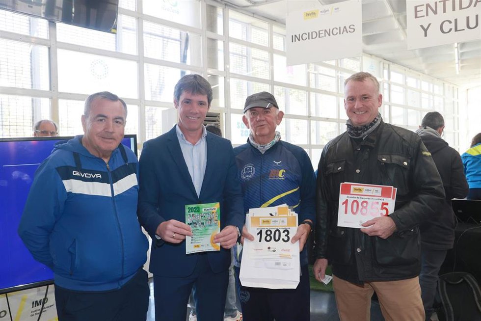 Guevara, en la presentación de las carreras populares Sevilla10.