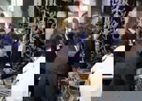 Almeida pide a Jesús de Medinaceli "aliento para el pueblo ucraniano, salud para los madrileños y trabajo para parados"