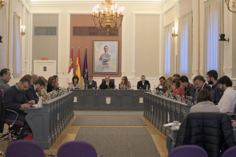 Pleno del Ayuntamiento de Guadalajara.