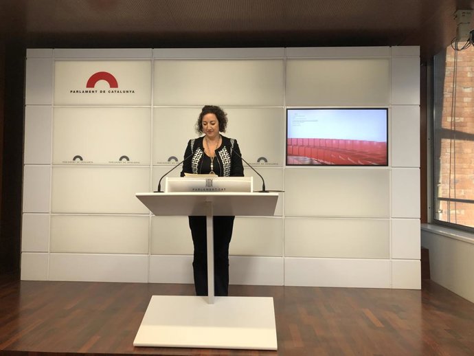 La portaveu del PSC, Alícia Romero.