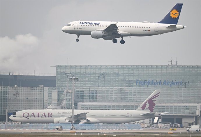 Avión de Lufthansa.