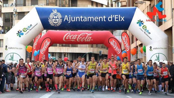 Cerca de 3.200 corredores disputarán la L Media Maratón Internacional de Elche, la más antigua.