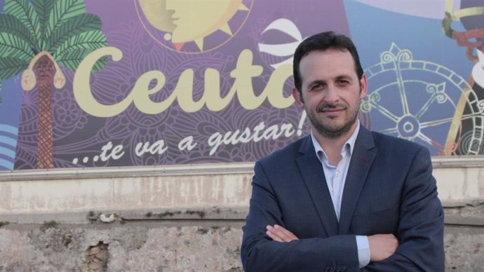 Archivo - Juan Sergio Redondo, candidato de Vox en Ceuta, en una imagen de archivo