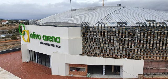 Archivo - Exterior del Palacio de Deportes Olivo Arena.