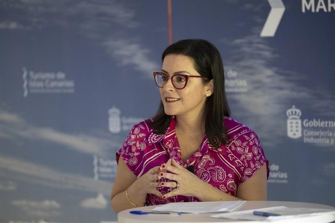 La consejera de Turismo, Industria y Comercio del Gobierno de Canarias, Yaiza Castilla