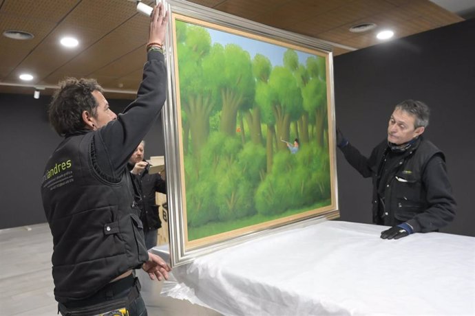 Las obras de Botero llegan a la Fundación Bancaja para su primera exposición retrospectiva en Valncia