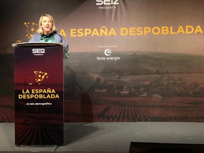 Eva Hita, en su intervención