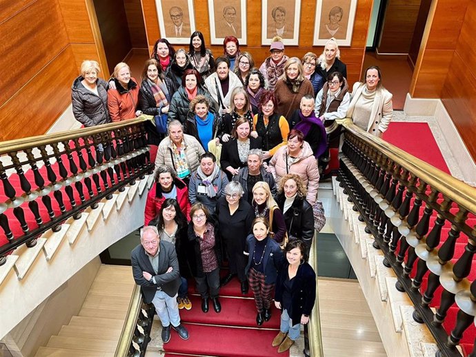 Presentación de los actos del 8M, Día Internacional de la Mujer, en el Ayuntamiento de Gijón