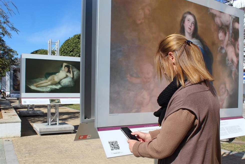 Exposición 'El Museo del Prado en las Calles' en Arcos.