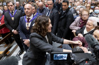 Ayuso pide a Jesús de Medinaceli por "el pueblo de Madrid y por España, para que todo salga bien"