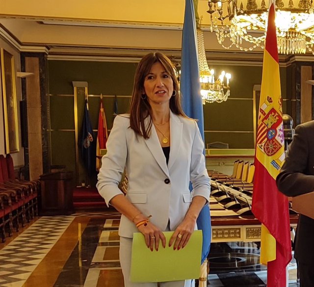 La concejala delegada de Políticas Sociales en el Ayuntamiento de Oviedo, Leticia González.