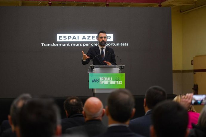 El conseller de Empresa y Trabajo de la Generalitat, Roger Torrent