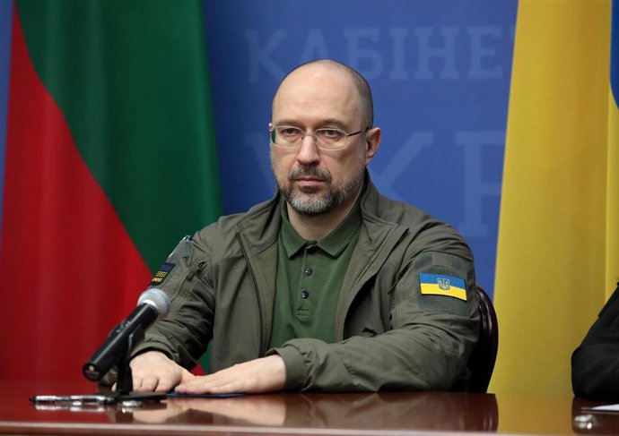 Archivo - El primer ministro de Ucrania, Denis Shmigal.