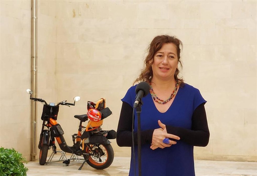 La secretaria general del PSIB-PSOE y presidenta del Govern, Francina Armengol.