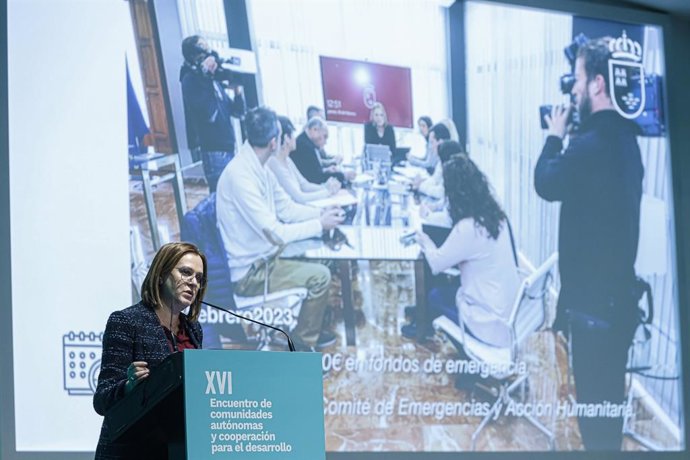 La CARM informa de sus actuaciones ante los terremotos de Turquía y Siria en el encuentro de Cooperación al Desarrollo