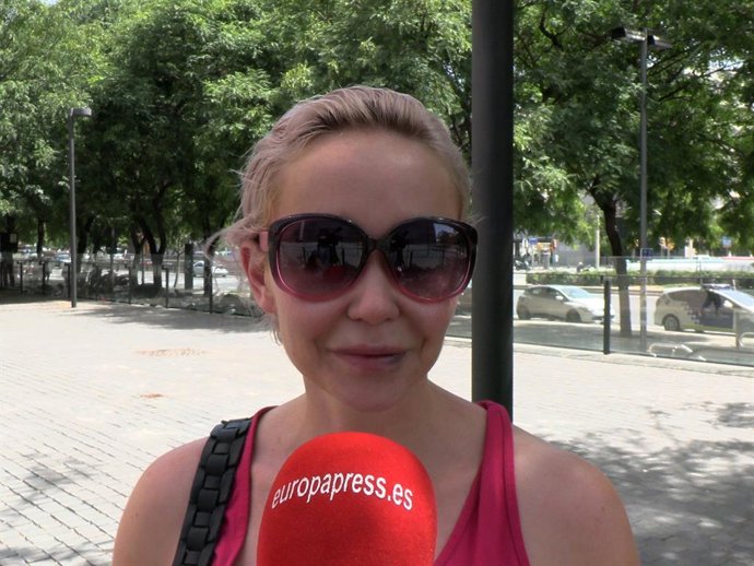 Archivo - Arxiu - Ángela Dobrowolski, en una imatge d'arxiu