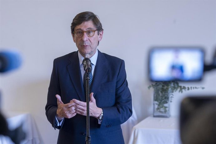 Archivo - El presidente de CaixaBank, Ignacio Goirigolzarri