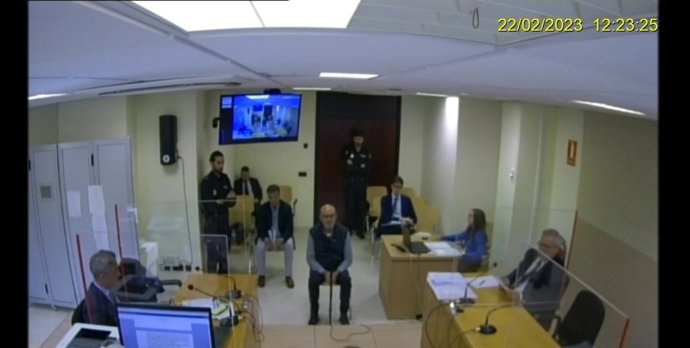 El exdiputado Juan Bernardo Fuentes Curbelo en su declaración en sede judicial el 22 de febrero de 2023.