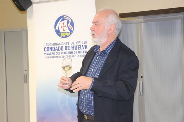 El presidente de la DOP Condado de Huelva, Manuel Infante.