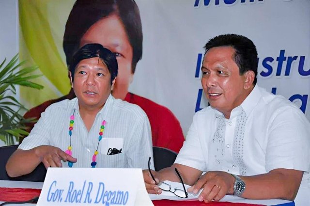 El gobernador de la provincia filipina de Negros Oriental, Roel Degamo