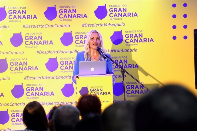 Mónica Navarro, presidenta local y candidata de Unidos por Gran Canaria (UxGC) a la Alcaldía de Valsequillo