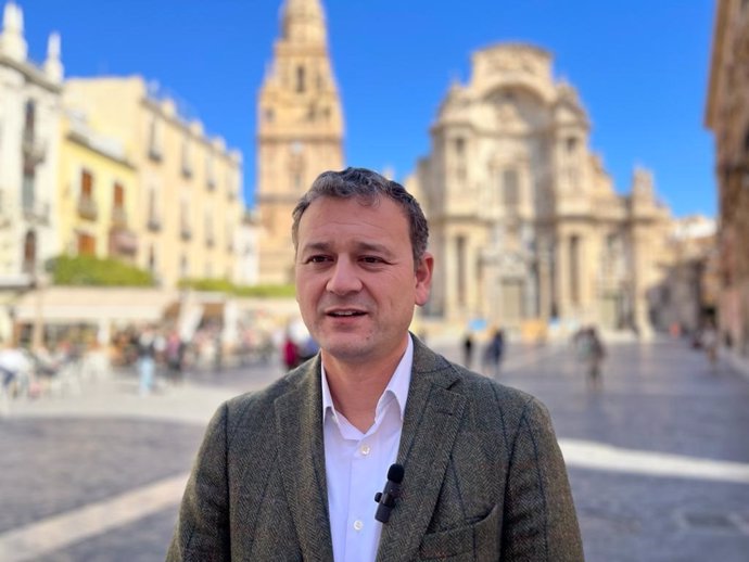 El concejal del Partido Popular de Murcia, Marco Antonio Fernández