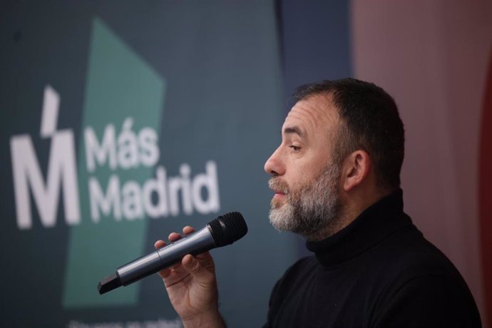 Archivo - El concejal de Más Madrid Nacho Murgui