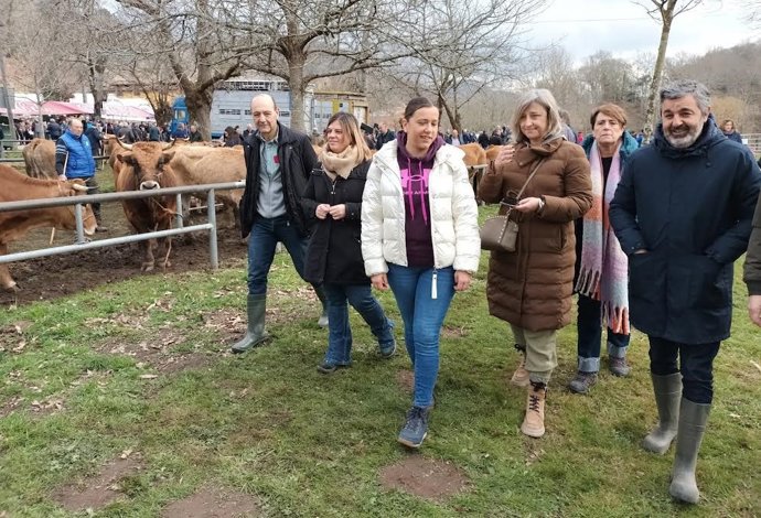 Alejandro Calvo, en la Feria de Corao